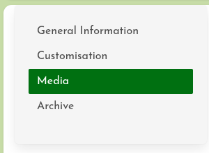 Stage management - media